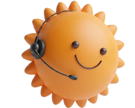 Sunny on a call